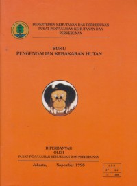 Image of Buku Pengendali Kebakaran Hutan