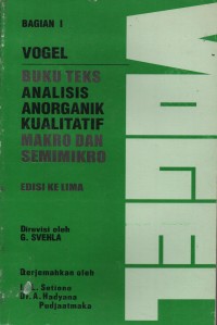 Image of BUKU TEKS ANALISIS ANORGANIK KUALITATIF