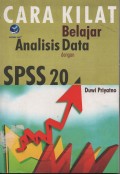 CARA KILAT BELAJAR ANALISIS DATA DENGAN SPSS 20