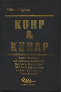 EDISI LENGKAP KUHP DAN KUHAP