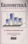 Ekonometrika : pengantar