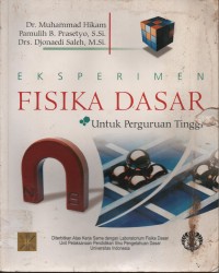 Image of EKSPERIMEN FISIKA DASAR UNTUK PERGURUAN TINGGI