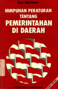 Image of HIMPUNAN PERATURAN TENTANG PEMERINTAHAN DI DAERAH