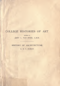 Image of History of Architecture