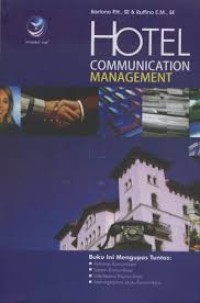Image of HOTEL COMMUNICATION MANAGEMENT