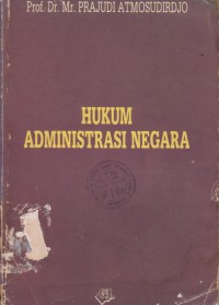 Image of HUKUM ADMINISTRASI NEGARA