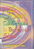 Hukum Tata Pemerintahan dan Proses Legislatif Indonesia