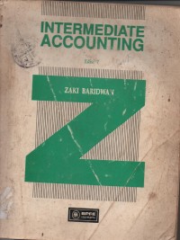 INTERMEDIATE  ACCOUNTING