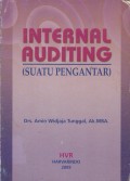 Internal Auditing ( Suatu Pengantar )