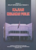 KAJIAN KEBIJAKAN PUBLIK