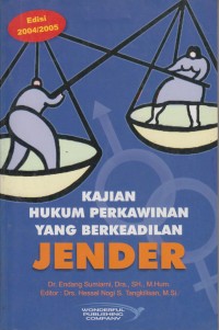 Image of KAJIN HUKUM PERKAWINAN YANG BERKEADILAN JENDER