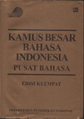 KAMUS BESAR BAHASA INDONESIA