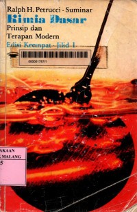 Image of KIMIA DASAR;PRINSIP DAN TERAPAN  MODERN