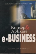 KONSEP & APLIKASI; E- BUSINESS