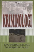 KRIMINOLOGI