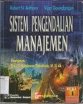 Management Control System = Sistem Pengendalian Manajemen Buku 1