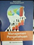 MANAJEMEN PENGETAHUAN TEORI DAN PRAKTIK