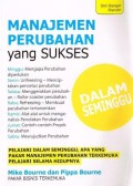 Manajemen Perubahan yang Sukses dalam Seminggu