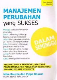 Manajemen Perubahan yang Sukses dalam Seminggu