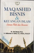 MAQSHID  BISNIS & KEUANGAN ISLAM