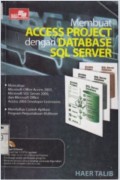 Membuat Access Project dengan Database SQL Server