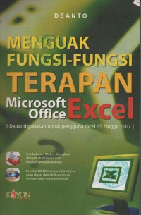 Image of MENGUAK FUNGSI FUNGSI TERAPAN MIKROSOFT OFFICE   EXEL