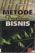 METODE PENELITIAN BISNIS