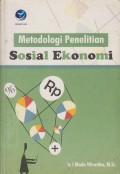 METODE PENELITIAN SOSIAL EKONOMI