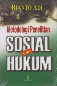 Image of Metodologi Penelitian Sosial dan Hukum