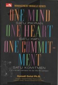 ONE MIND ONE HEART ONE COMMITMENT