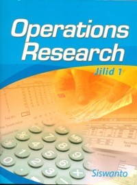 Image of OPRATIONS RESEARCH Jilid 1