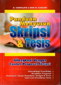 Image of Panduan Menyusun Skripsi & Tesis