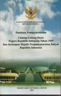 Image of PANDUAN PEMASYARAKATAN