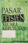 PASAR EFISIEN SECARA KEPUTUSAN