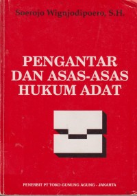 Image of Pengantar Dan Asas-Asas Hukum Adat