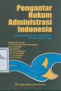 Pengantar Hukum Administrasi indonesia