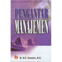 Image of PENGANTAR MANAJEMEN
