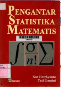 Image of Pengantar Statistika Matematis