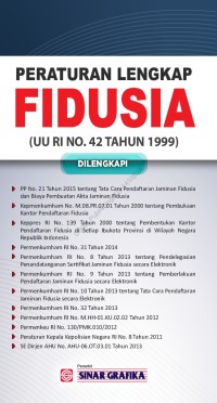Image of Peraturan Lengkap Fidusia UU No. 42 Tahun 1999