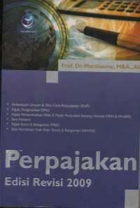 Image of PERPAJAKAN EDISI 2009
