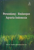 PERUNDANG-UNDANG AGRARIA INDONESIA