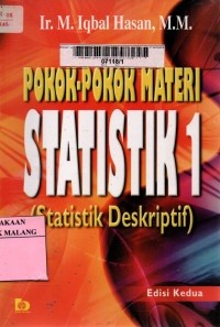 Image of Pokok-pokok Materi Statistik 1 : Statistik Deskriptif