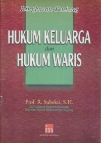 Image of RINGKASAN TENTANG HUKUM KELUARGA DAN HUKUM WARIS