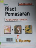 RISET PEMASARAN pendekatan terapan ED 4 JIL 2