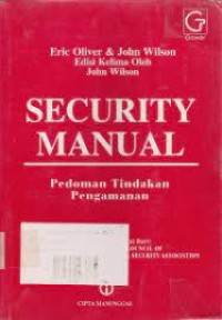 Image of SECURITY MANUAL PEDOMAN TINDAKAN PENGAMANAN