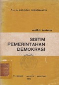 Sedikit tentang sistem pemerintahan demokrasi