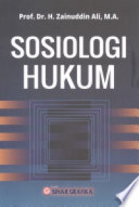 Image of SOSIOLOGI HUKUM