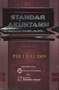 Image of Standar Akuntansi Keuangan