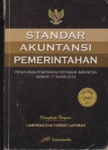 STANDAR AKUNTANSI PEMERINTAHAN