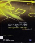 Strategic Management : Manajemen Strategis Konsep Edisi 10 Buku 1